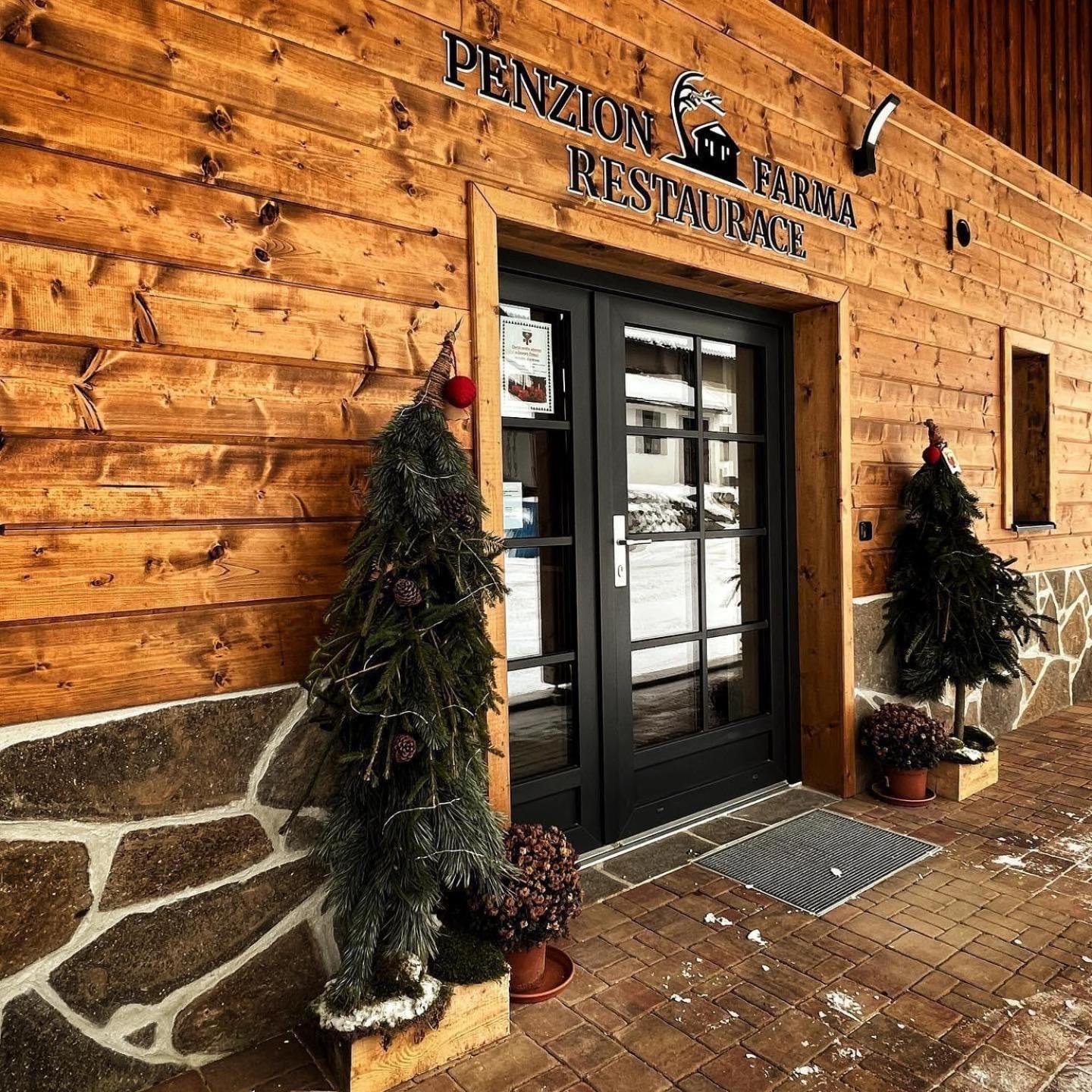 Penzion Farma Žleby Ceske Zleby Exterior foto