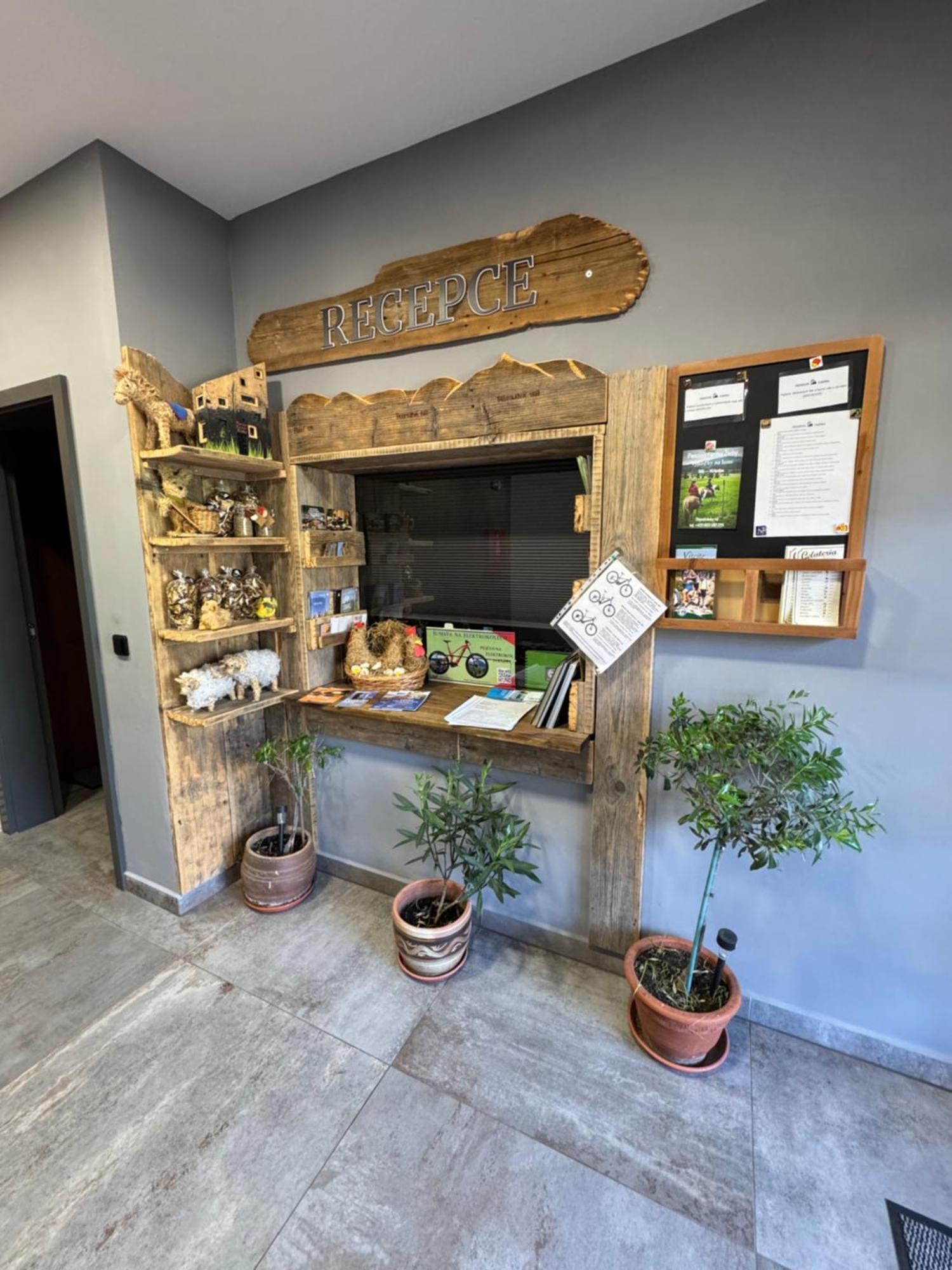 Penzion Farma Žleby Ceske Zleby Exterior foto